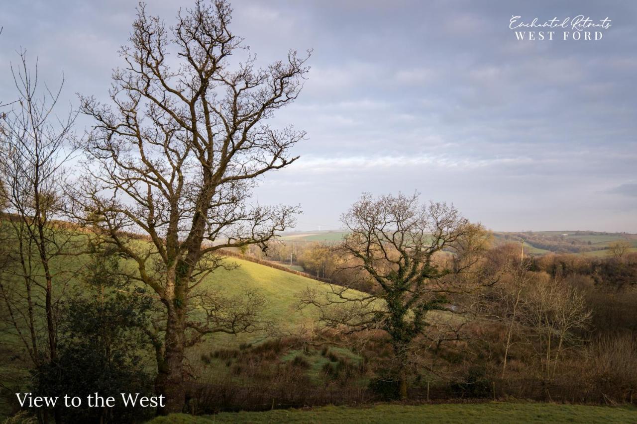 Enchanted Retreats At West Ford Devon South Molton Exterior foto