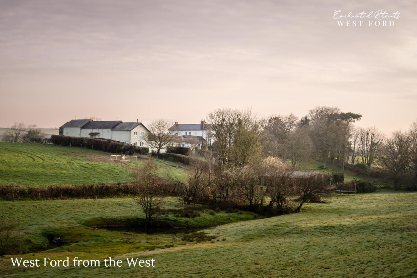 Enchanted Retreats At West Ford Devon South Molton Exterior foto